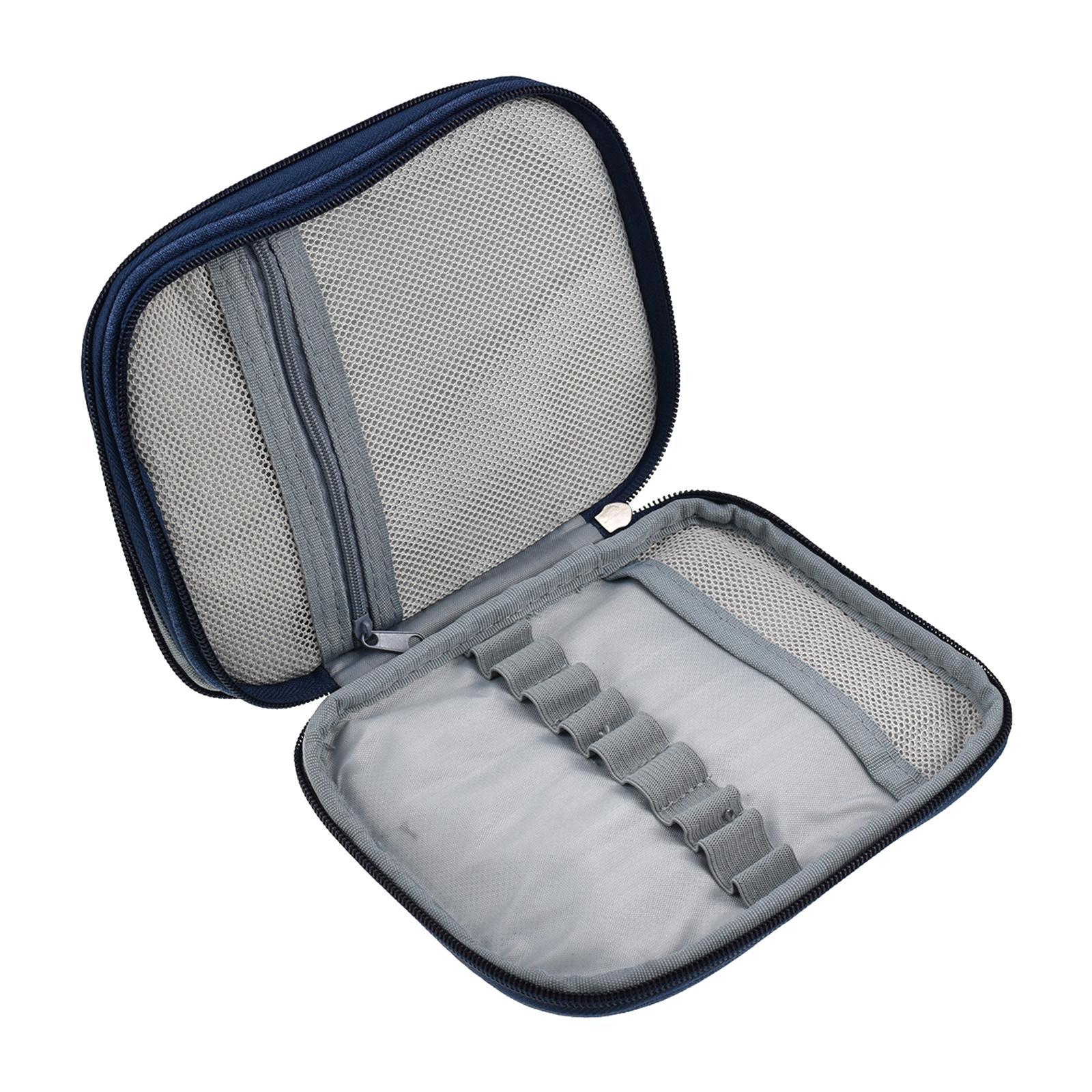 Travel Accessories Organizer Bag - Empty Crochet Hook Tote Organizer with