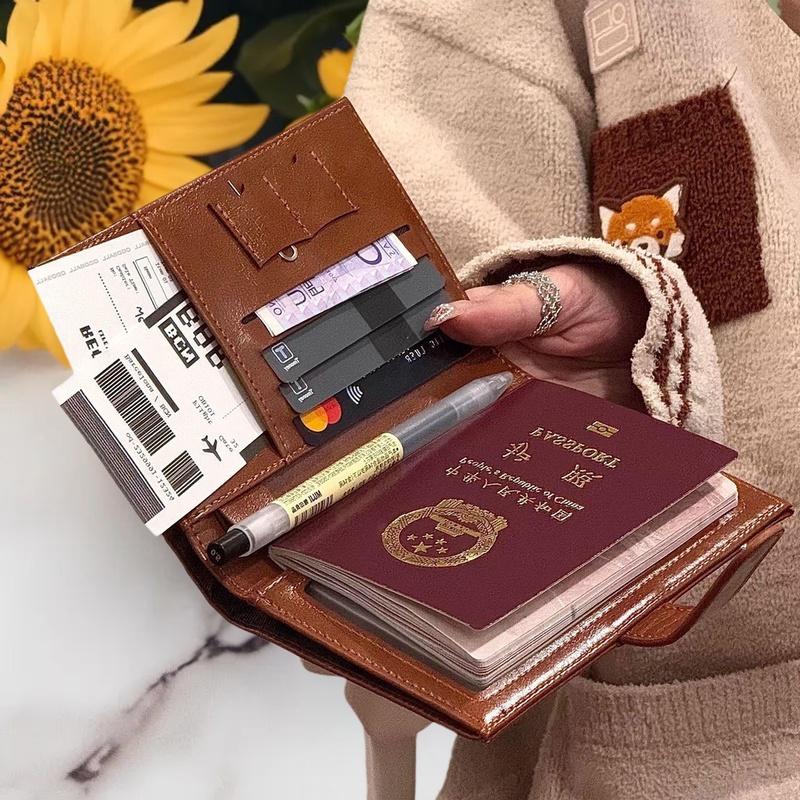 Travel Accessories India - Travel Passport Wallet Women Man Card