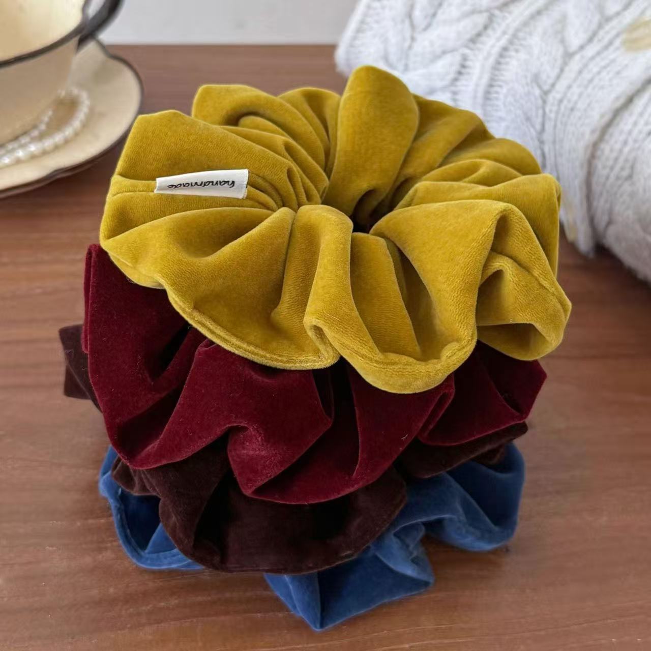 Korean-style minimalist velvet - Travel Accessories Aesthetic 评论和价格