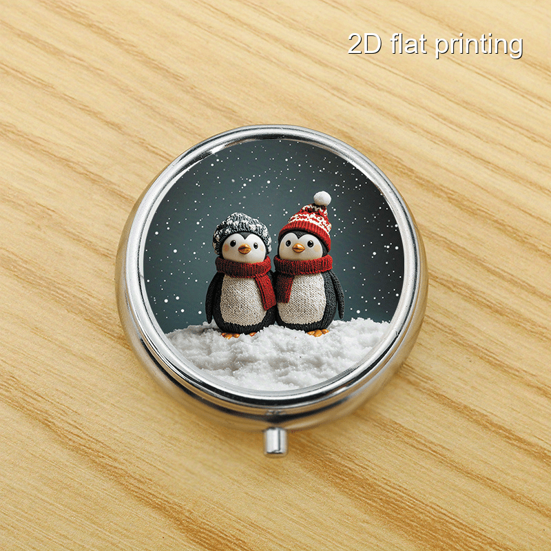 Winter Penguin 7-Pattern Round - Travel Accessories As Gifts 评论和价格