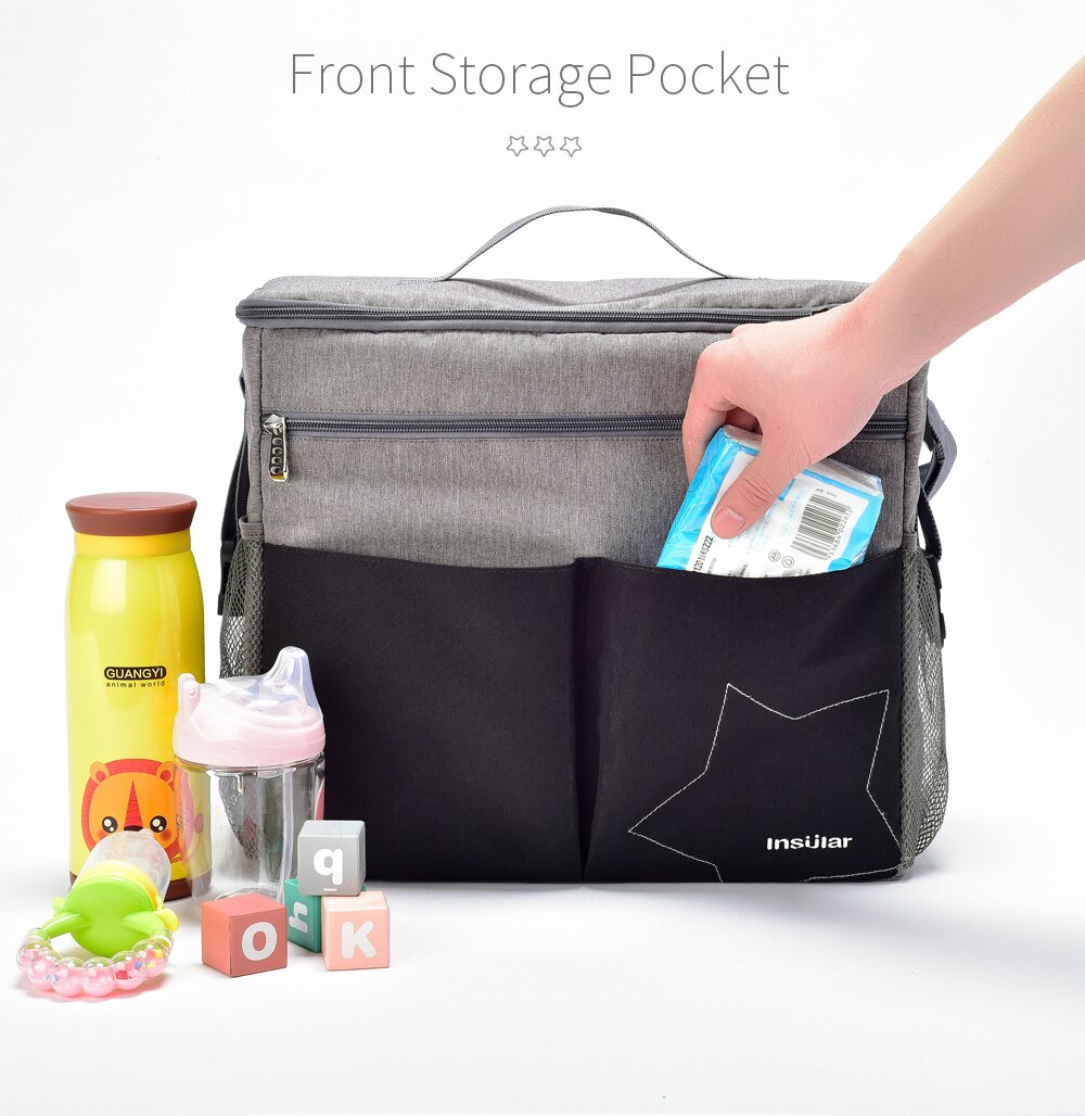 Insular Large Capacity Baby Di - Travel Accessories Baby 评论和价格