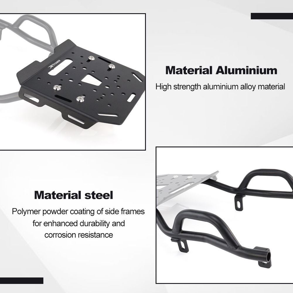 Motorcycle Rear Luggage Rack F - Luggage Cover Protector 评论和价格