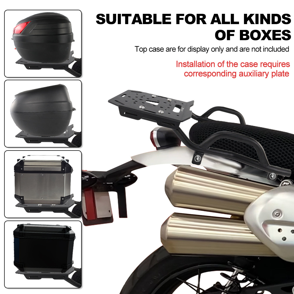 Motorcycle Rear Luggage Rack F - Luggage Cover Protector 评论和价格