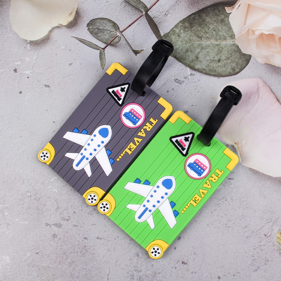 Soft PVC Luggage Tags Plane Pa - Travel Accessories India 评论和价格