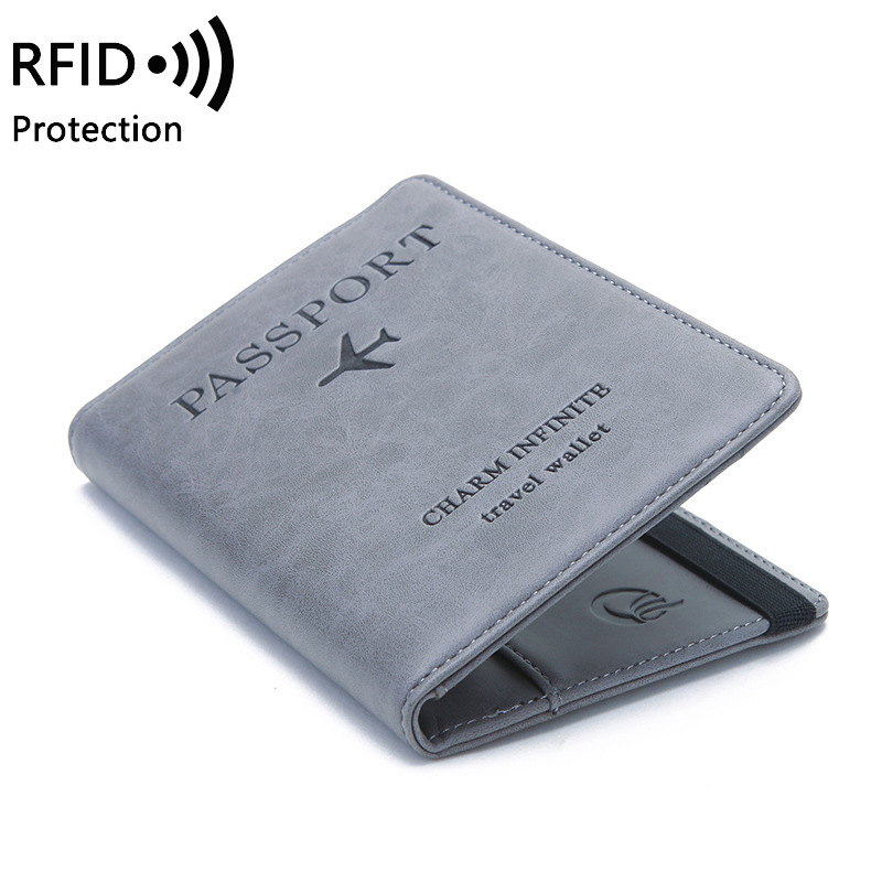 Unisex PU Leather Passport Hol - Travel Accessories Wallet 评论和价格