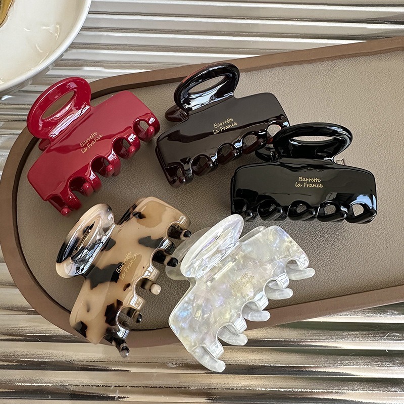 French Medium Hair Claw Clips  - Travel Accessories Aesthetic 评论和价格