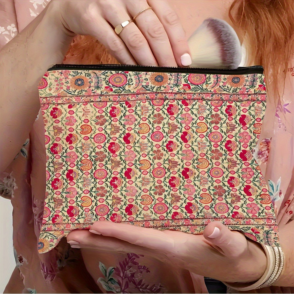 Vintage Bohemian Makeup Bag In - Travel Accessories India 评论和价格