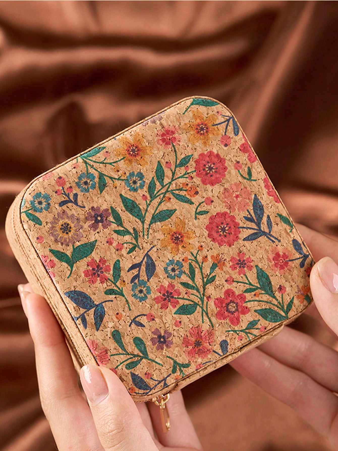 Square Vintage Bohemian Patter - Travel Accessories Jewelry 评论和价格
