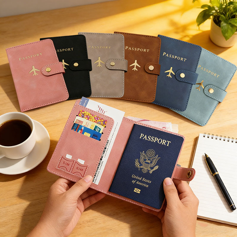 Leather Passport Holder Covers - Travel Accessories Wallet 评论和价格
