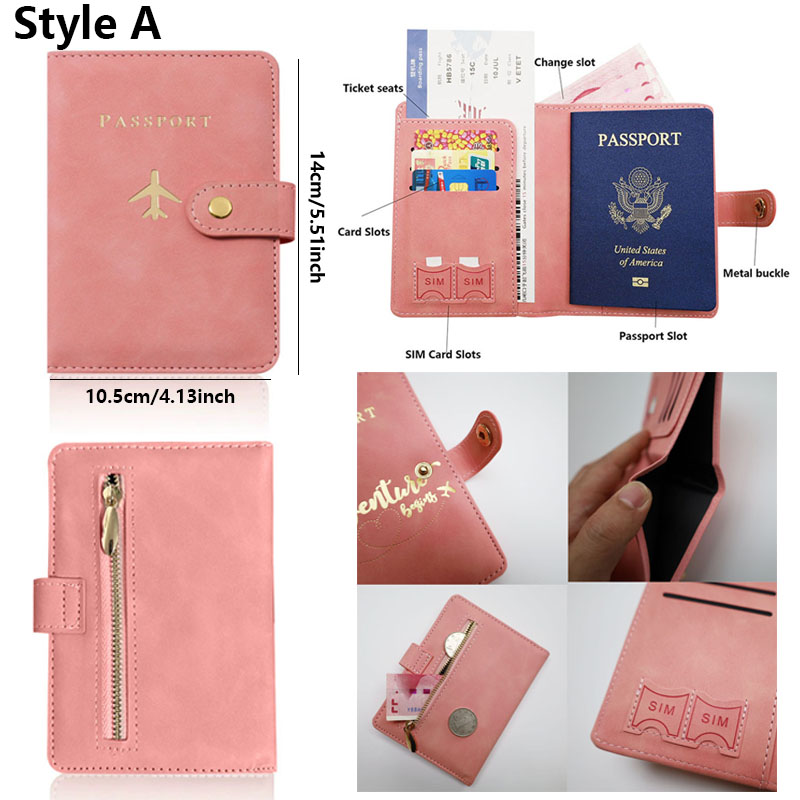 Leather Passport Holder Covers - Travel Accessories Wallet 评论和价格