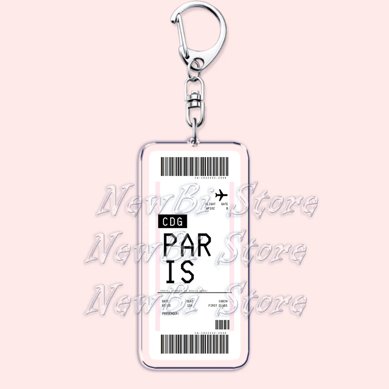 Plane Ticket Boarding Pass Key - Travel Accessories India 评论和价格
