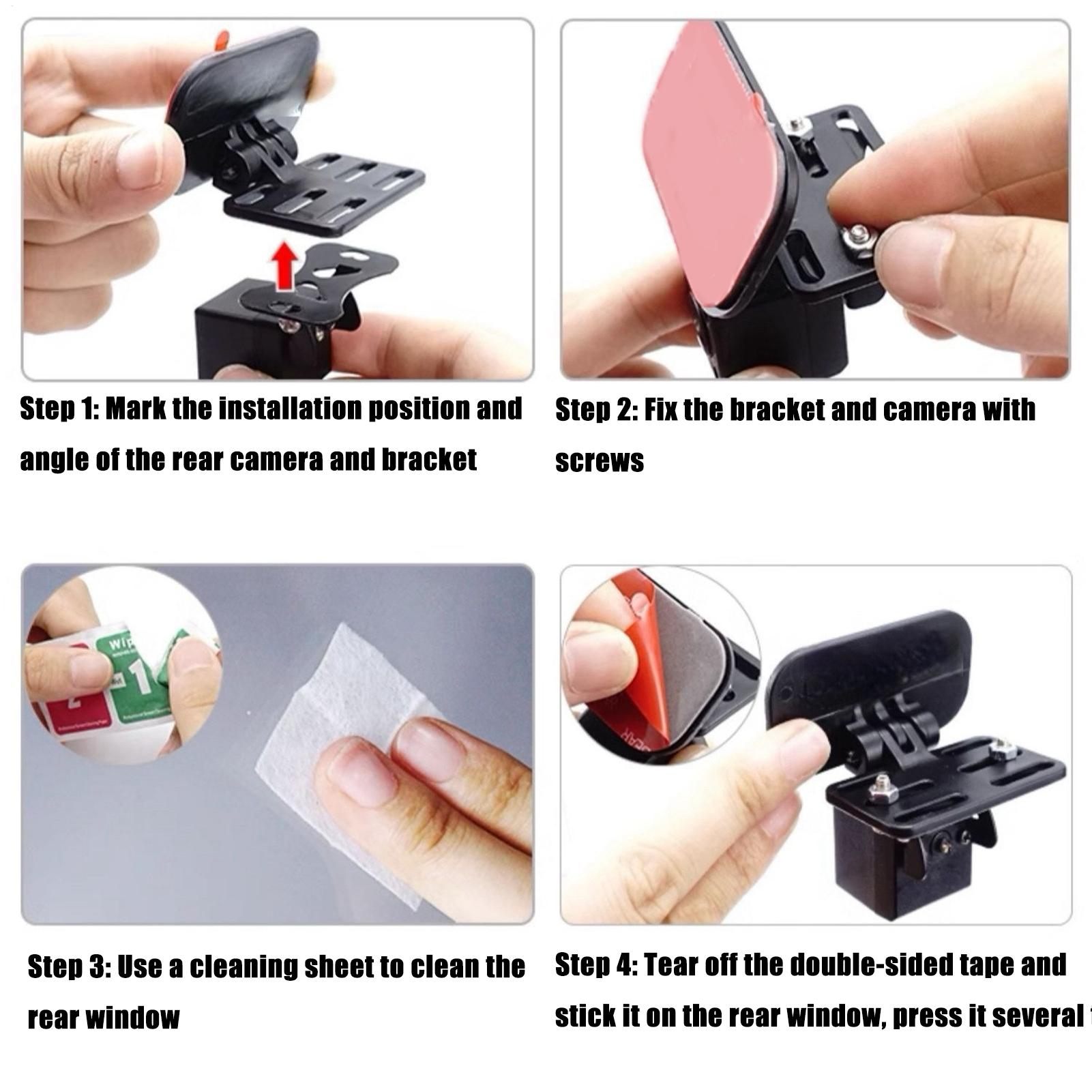 Rear Dash Cam Window Mount Sta - Travel Accessories Aesthetic 评论和价格