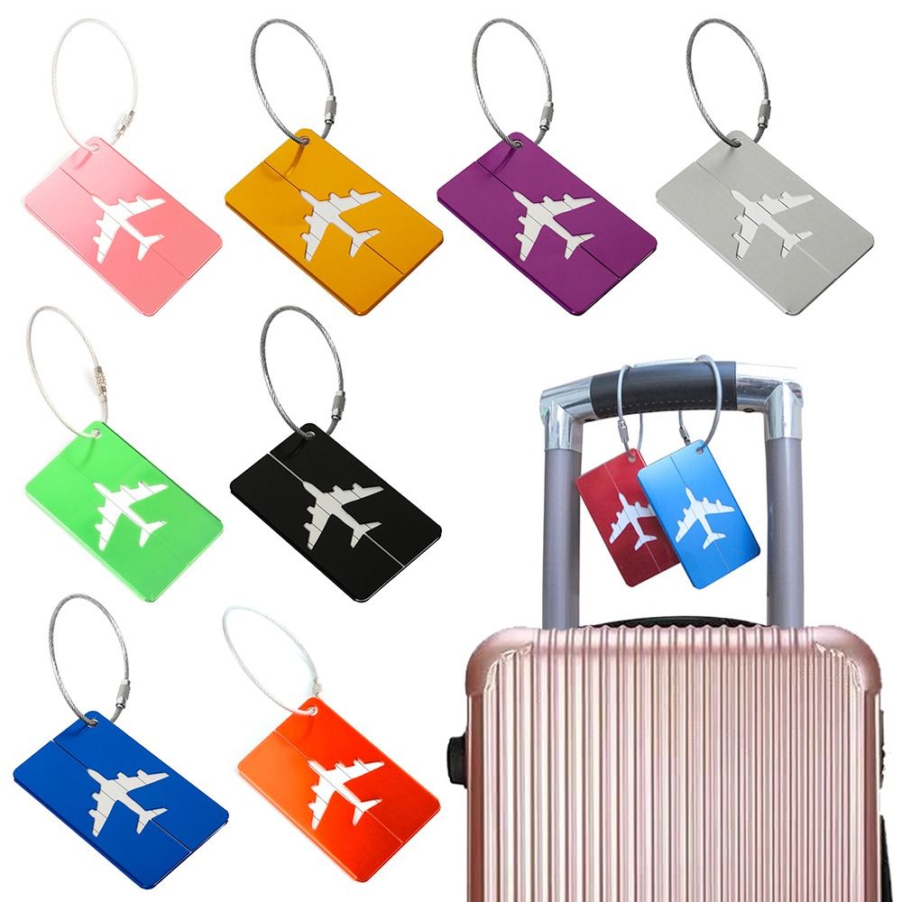 Aluminium Travel Luggage Tags  - Travel Accessories India 评论和价格